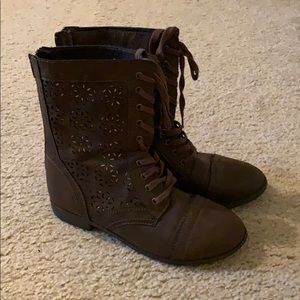 Combat booties size 10